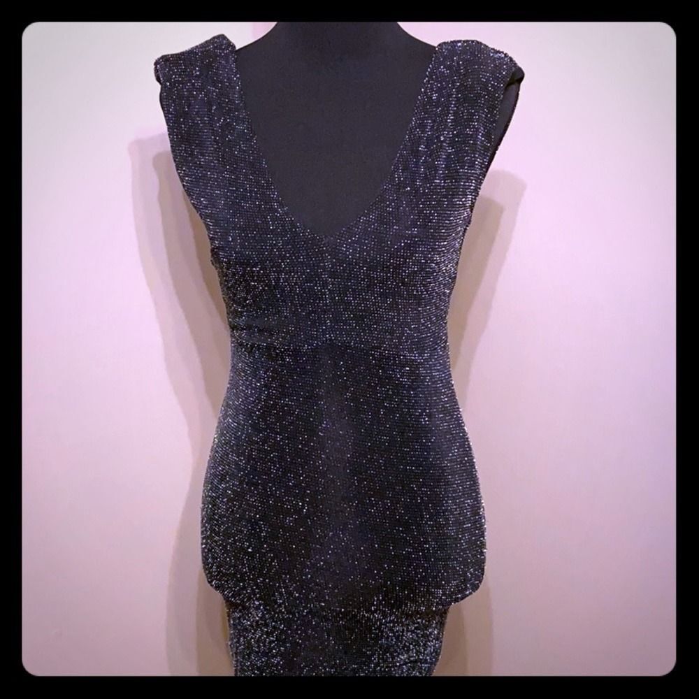 Sparkly mini dress